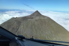 Pico - vista aérea em vôo SATA