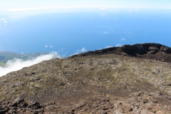 Subida ao Pico - Cratera