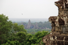 Phnom Bakheng - vista para Angkor Wat