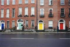 Dublin - portas georgianas