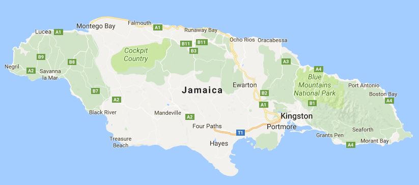 jamaica_mapa