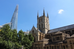 Londres - Southwark Cathedral e The Shard